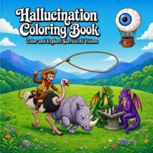 Hallucination Coloring Book