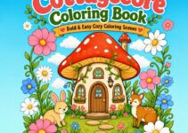 Cottagecore Coloring Pages: Free Download Whimsical Relaxation Cottagecore Coloring Pages: Free Download Whimsical Relaxation